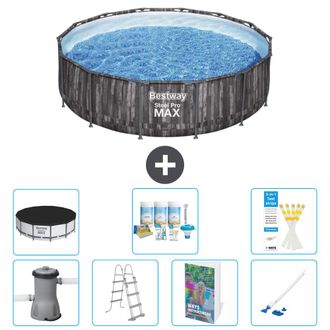 Bestway Piscina Bestway Steel Pro Max Redonda - 427x107 Cm - 8-piezas S658