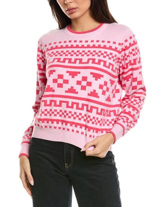 Brodie Fairisle Cashmere-Blend Sweater
