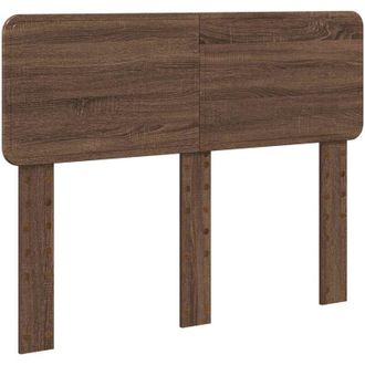 vidaXL Headboard Brown Oak 120 cm Engineered wood vidaXL