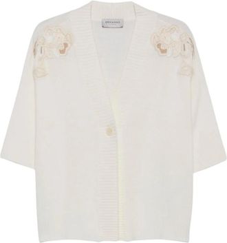 Ermanno Scervino Cardigans - Dames - Vesten - Wit - S - Truien & Vesten