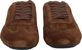 BOSS Noel Brown Suede Tonal Laces Sneakers