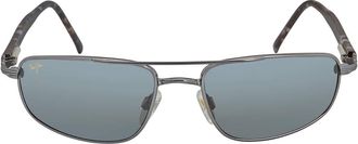 Maui Jim Kahuna Polarized Grey-Black Pilot Mens Sunglasses 162-02 59