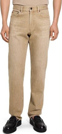 Theory Standard in Tinted Denim Jeans in Washed Brown at Nordstrom, Size 28