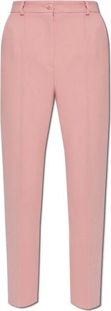 Dolce & Gabbana Dames, Broeken, Roze, Maat: 2XS Wol