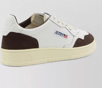 Autry leather lace-up sneakers