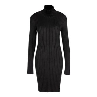 Silvian Heach Pga22113Ve Maglia a Coste - - Dresses - Donna - Nero - L