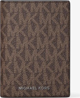 Michael Kors Hudson Signature Logo Bi-Fold Card Case