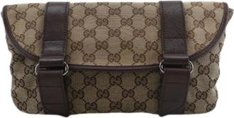 Gucci Pre-owned Belt Bags, female, Beige, Size: ONE SIZE Pre-owned Vintage Belt Bag