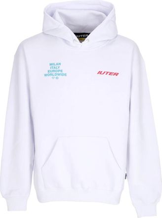 Iuter Witte Cupid Hoodie Sweatshirt - Heren - Hoodies - Wit - M - Katoen - Hoodies & sweatvesten
