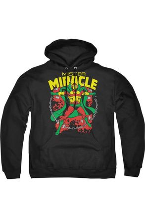 Gildan DC Comics Mr Miracle Adult Pull Over Hoodie / Hooded Sweatshirt