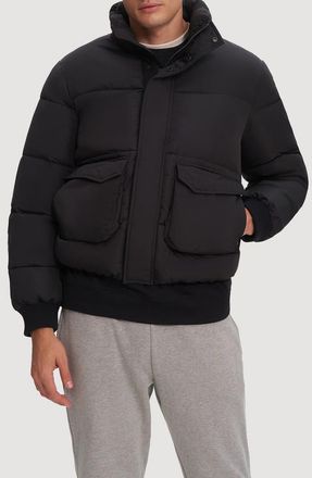 Noize Mahalo Quilted Puffer Jacket in Black at Nordstrom Rack, Size Xx-Large