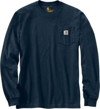 Carhartt Work in Progress Dearborn Loose L/S T-Shirt Longsleeve f&uuml;r Herren | blau
