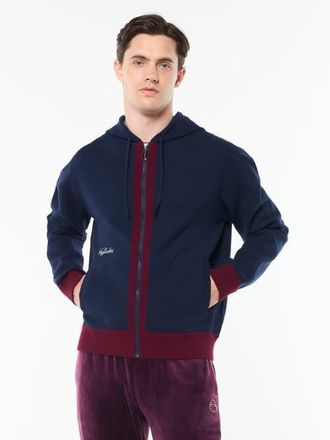 Sergio Tacchini Miglia Hoodie in Maritime Blue at Nordstrom, Size Xxx-Large
