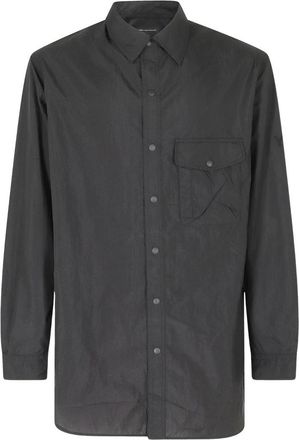 Yohji Yamamoto GRD 3S nylovshr - Heren - Sportshirts - Zwart - S - Fitness