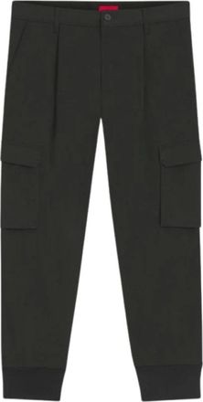 HUGO BOSS Broeken, Heren, Zwart, S, Katoen, Glavin 261 Broek