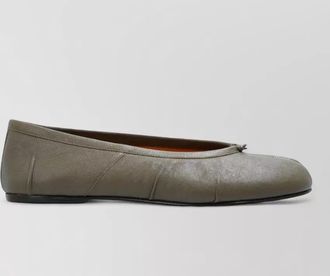 Maison Margiela leather ballerina flats