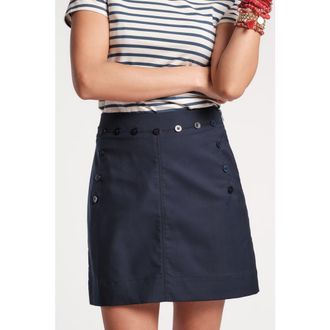 Frances Valentine Sailor Skirt in Navy at Nordstrom, Size 12