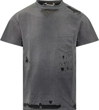 Gallery Dept. Salvage Tee - Heren - T-shirts - Zwart - S - Katoen - Tops