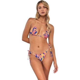 Swim Systems Kali Tie Side Bikini Swim Bottoms in Royal Tropics at Nordstrom, Size X-Large