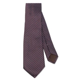 Canali Ties, male, Brown, ONE SIZE, Silk Tie