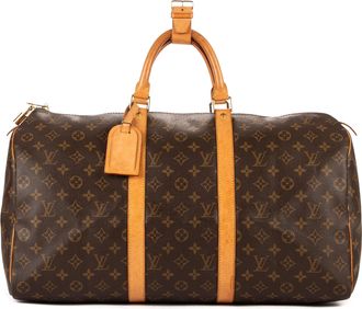 Louis Vuitton Pre-owned Womens Keepall 5 Travel Bag - Brown - One Size