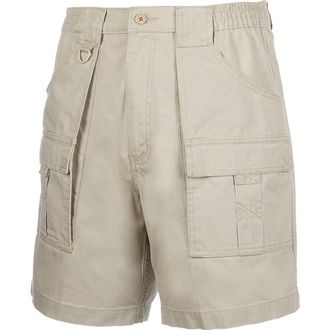 Hook & Tackle Beer Can Cargo | Cotton | Cargo Pocket | Fishing Short, Sand, 42