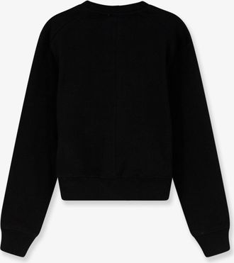 Entire studios Unisex Pod Crew Cotton Sweatshirt Black Sweatshirts Sweater