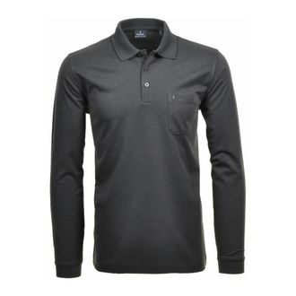 Ragman Polo shirts - Heren - Tops - Zwart - Maat: M