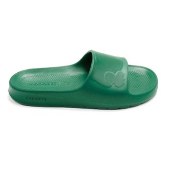 Lacoste Mens Croco 2.0 1122 2 Slide Sandals In Green