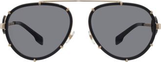 Versace Dark Grey Pilot Ladies Sunglasses VE2232 143887 61