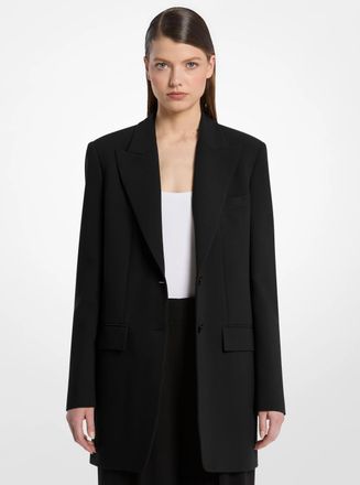 Michael Kors Wool Serge Boyfriend Blazer
