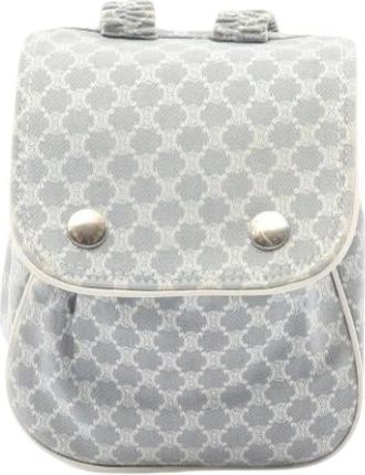Celine Pre-owned Backpacks, female, Blue, Size: ONE SIZE Pre-owned Vintage Canvas Backpack Handbag