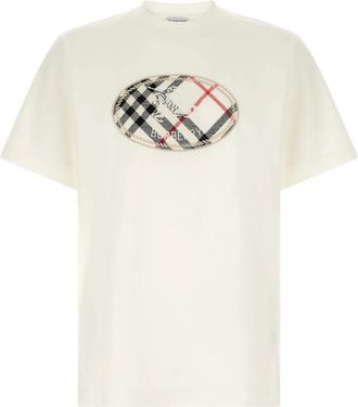 Burberry Hombre, Camisetas, Blanco, Talla: L