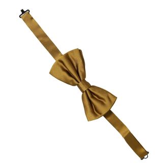 Dolce & Gabbana Pre-Tied Bow Tie - unisex - Dolce & Gabbana - Bow Ties - Yellow - ONE SIZE - Accessories