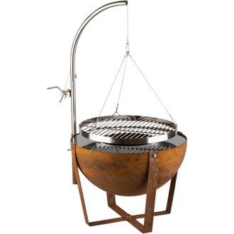 Blumfeldt Blumfeldt Fire Globe Brasero Con Parrilla &Oslash;60cm Acero