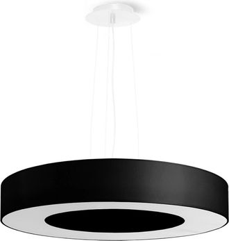 Sollux Lighting Design Pendellampe Saturno ø 50cm (slim) - Schwarz