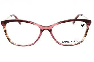 Anne Klein AK5090 Rectangular Acetate Eyeglasses - Pink