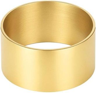Adornia Adornia Tarnish Resistant 18K Plated Tall Band