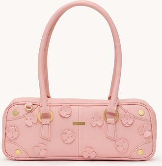 Hammitt Hammitt Meredith Flamingo Flora Brushed Gold Sml