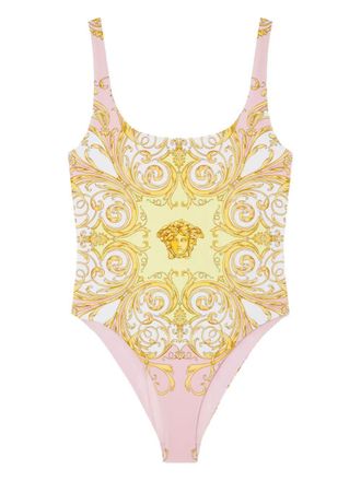 Versace Spring Barocco-Print One-Piece Swimsuit
