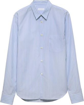 Prada Camicia a righe - Blu