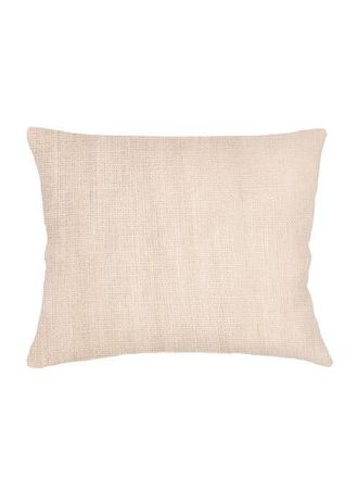 Anaya with Love So Soft Linen Luxe Blue Dutch Euro Pillow with Down Alternative Insert in Sandy Beige at Nordstrom, Size 28X36
