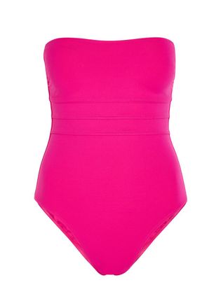 Melissa Odabash Latina Strapless Swimsuit - Pink - 48 (UK16 / XL)