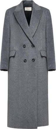 Kaos Double-Breasted Coats - Dames - Mantel - Grijs - XS - Jassen