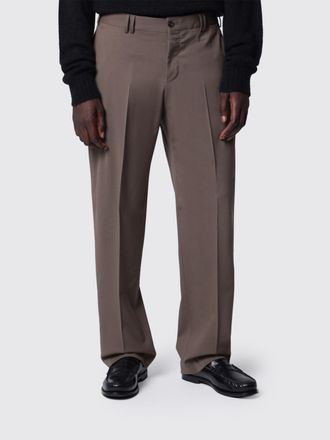 Pantaloni Torino Wide-Leg Tailored Trousers in Virgin Wool with a Mid-Rise Waist