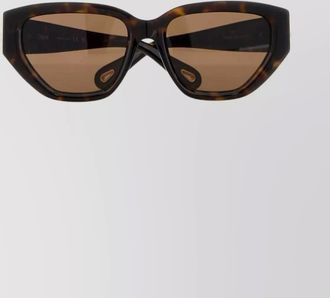 Chlo&eacute; acetate sunglasses tortoiseshell frame