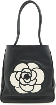 Chanel Leather Shoulder Bag Tote Bag (Pre-Owned)