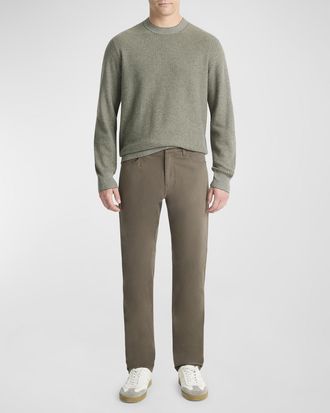Vince Men & apos;s Dylan Peached Cotton 5-Pocket Pants