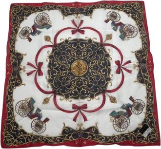 Celine Pre-owned Scarves, female, Multicolor, Size: ONE SIZE Pre-owned Silk Scarf