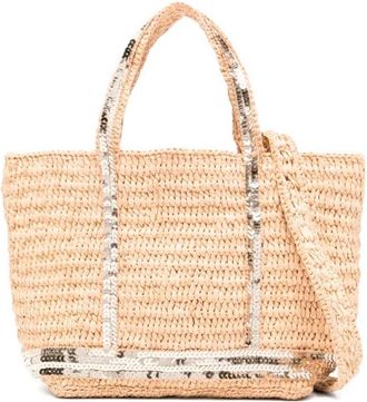 Vanessa Bruno Raphia Extra Small Cabas Tote